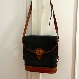 Navy Dooney & Bourke Vintage Messenger Bag